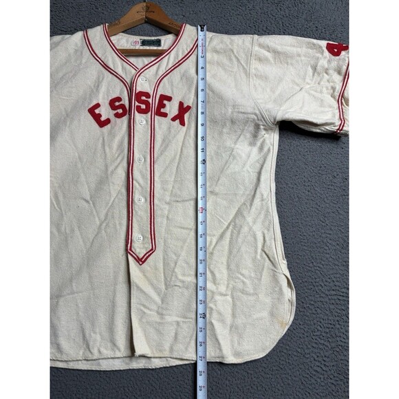 Vintage 50’s Stall & Dean Baseball Jersey Men’s Size 40 (Large) 22x27 Skate Rink - Picture 13 of 16
